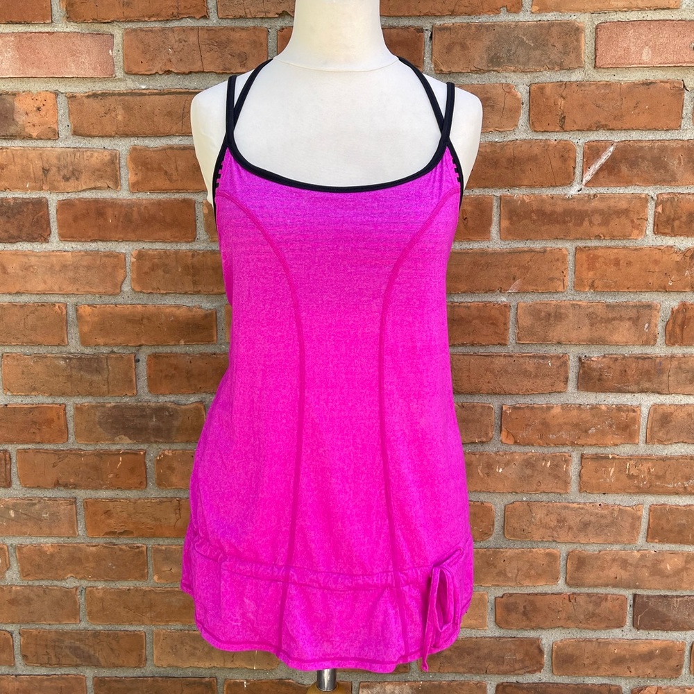 Lucy Strappy Workout Tank With Built in Bra